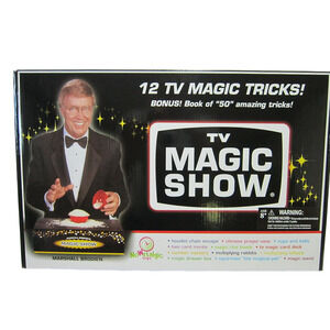 Marshall Brodien TV Magic Show Set Nowstalgic Toys 12 Tricks Cards Squirmles New